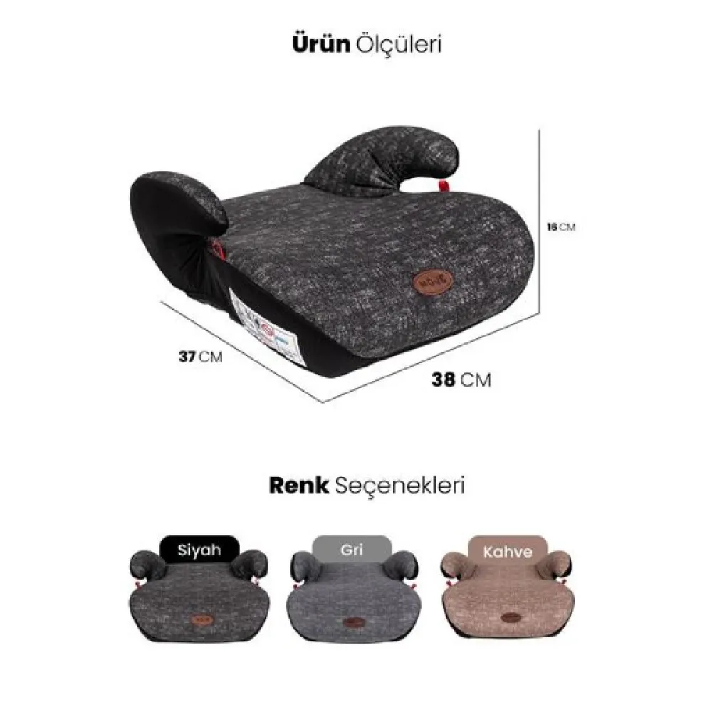 Bebek Koltuk Yükseltici Bodster Gri Yaş Grup Ii-Iii/15-36 Kg