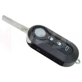 KONTAK ANAHTAR KUMANDA KORUYUCU KILIF SİLİKON FIAT DOBLO DUCATO PUNTO FIORINO 3 BUTONLU SİYAH