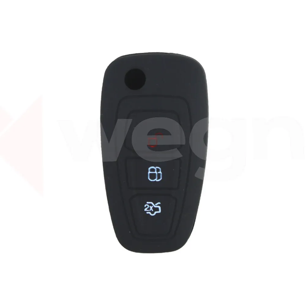 KONTAK ANAHTAR KUMANDA KORUYUCU KILIF SİLİKON FORD TRANSIT-MONDEO-FOCUS-RANGER-C MAX-S MAX SİYAH