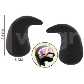 DİREKSİYON VE KASK ÜSTÜNE TAKILAN BOYNUZ APARATI SİYAH