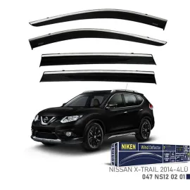 KROMLU CAM RÜZGARLIĞI NISSAN X-TRAIL 2014- 4LÜ