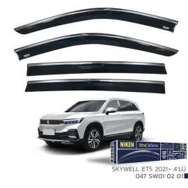 Kromlu Cam Rüzgarliği Skywell Et5 2021- 4Lü