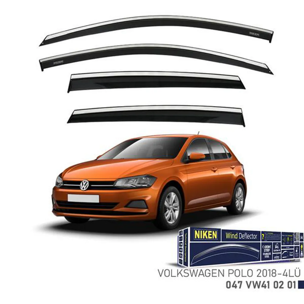 KROMLU CAM RÜZGARLIĞI VW POLO 2018- 4LÜ