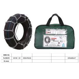 PATİNAJ ZİNCİRİ MİNİBÜS VE KAMYONET SERME 9.5X15 - 10 50 - 15 - 255x70x16 - 225x60x17