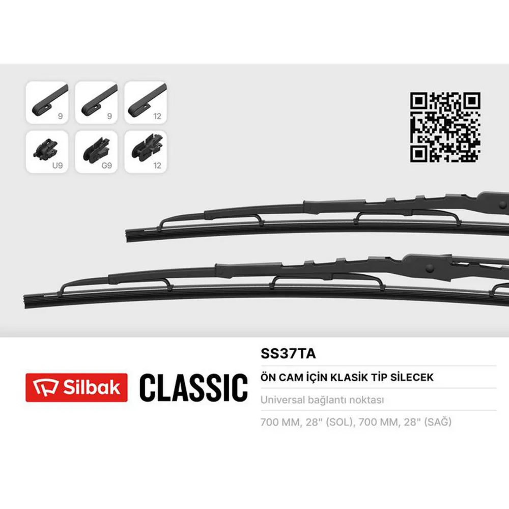 SİLECEK SÜPÜRGESİ 700MM  [ FORD CARGO Y.M (2003-2007 MODEL), SCANIA 124 144 R420, MERCEDES ACTROS ]