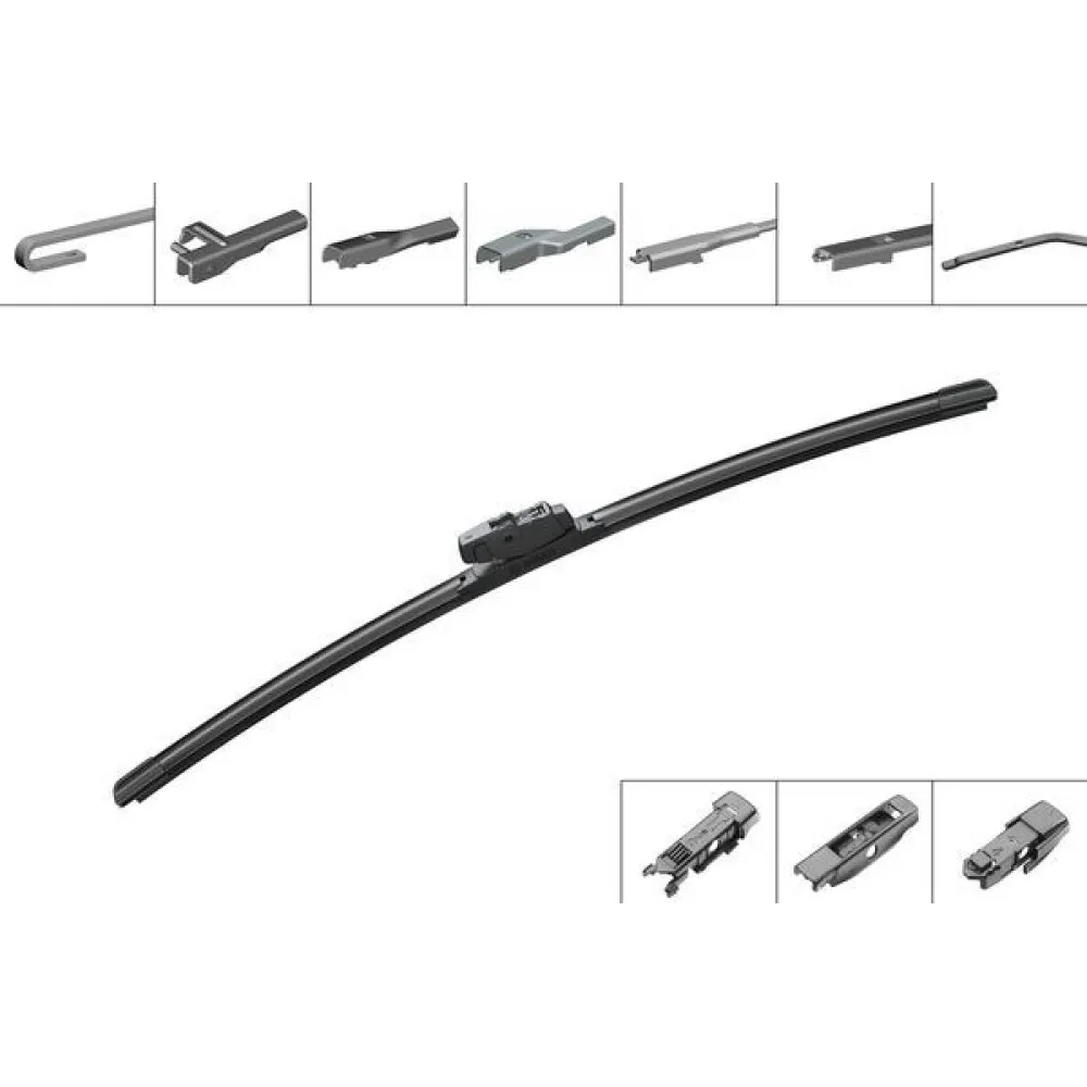 SİLECEK SÜPÜRGESİ AEROECO MUZ TİPİ 550MM UNIVERSAL 4 APARATLI AE550