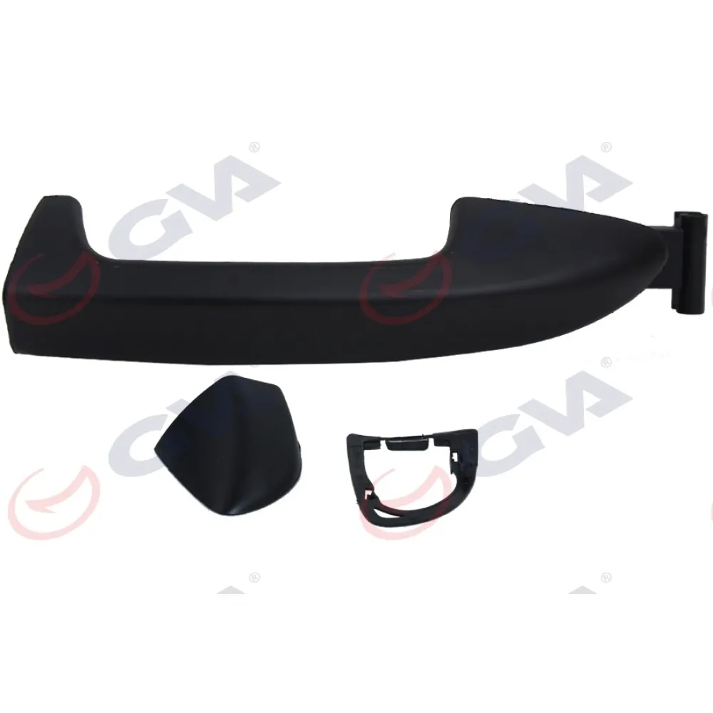 Diş Kapi Kolu Kapakli Sensör Deliksiz Ön-Arka Sağ Siyah Astarli Passat 06-10