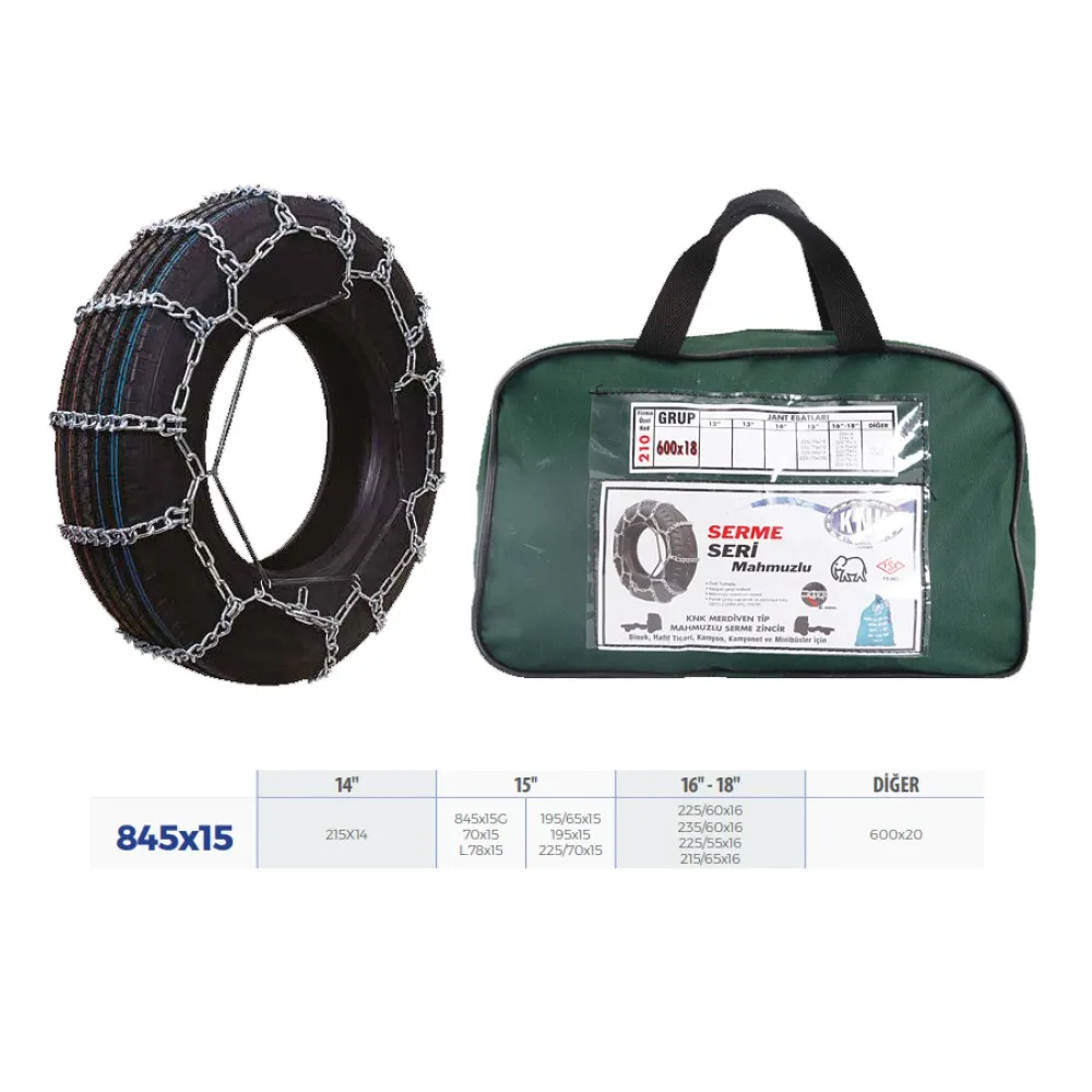 Patinaj Zinciri Minibüs Ve Kamyonet Serme 215X65X16 Transporter Zincir Ebatlari İçin Resime Bakiniz