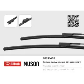 Silecek Süpürgesi 600/350Mm Muz Tipi Mg Zs-Zs Ev 10/17