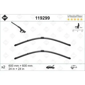 SILECEK SUPURGESI TAKIMI 600mm / 600mm MERCEDES W204 S204 C204 C218 X218 W212 S212 C207 A207 SWF