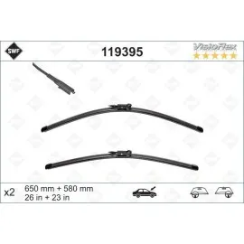 Silecek Supurgesi Takimi 650Mm / 580Mm Mercedes W169 W414 Swf