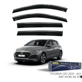 Kromlu Cam Rüzgarliği Hyundai I20 2021- 4Lü