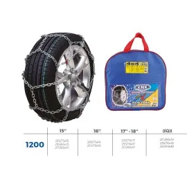 Patinaj Zinciri 4X4 Jeep - Minibüs Ve Hafif Tic.araç Zincir Ebatlari İçin Resime Bakiniz