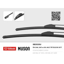 Silecek Süpürgesi 500/500Mm Muz Tipi Duster 10/09-11/14 -Logan 07/04-Logan Mvc 07 Sandero 06/08