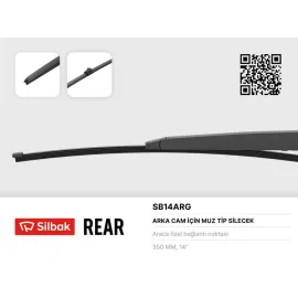 SİLECEK SÜPÜRGESİ ARKA MUZ TİPİ 350mm A1 05/10 PORSCHE CAYENNE 09/10 TOUAREG 01/10