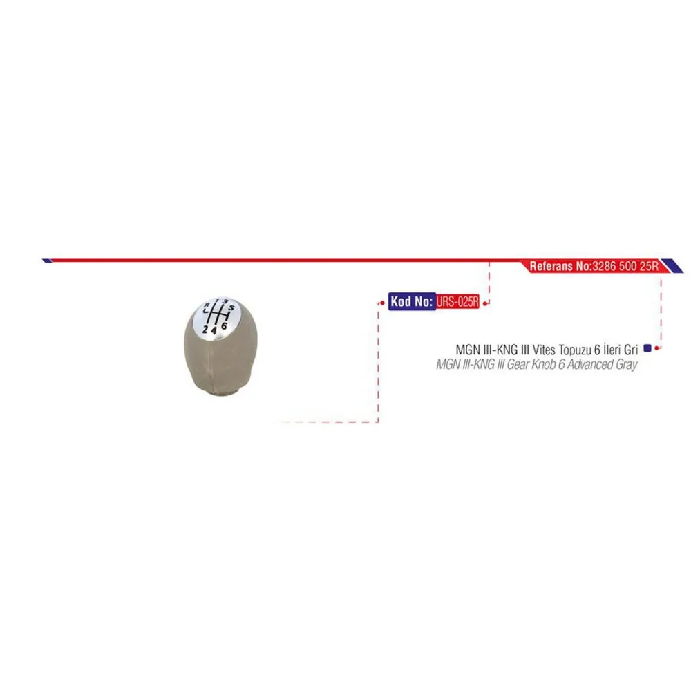 Vites Topuzu Mgn Iii- Fluence Gri