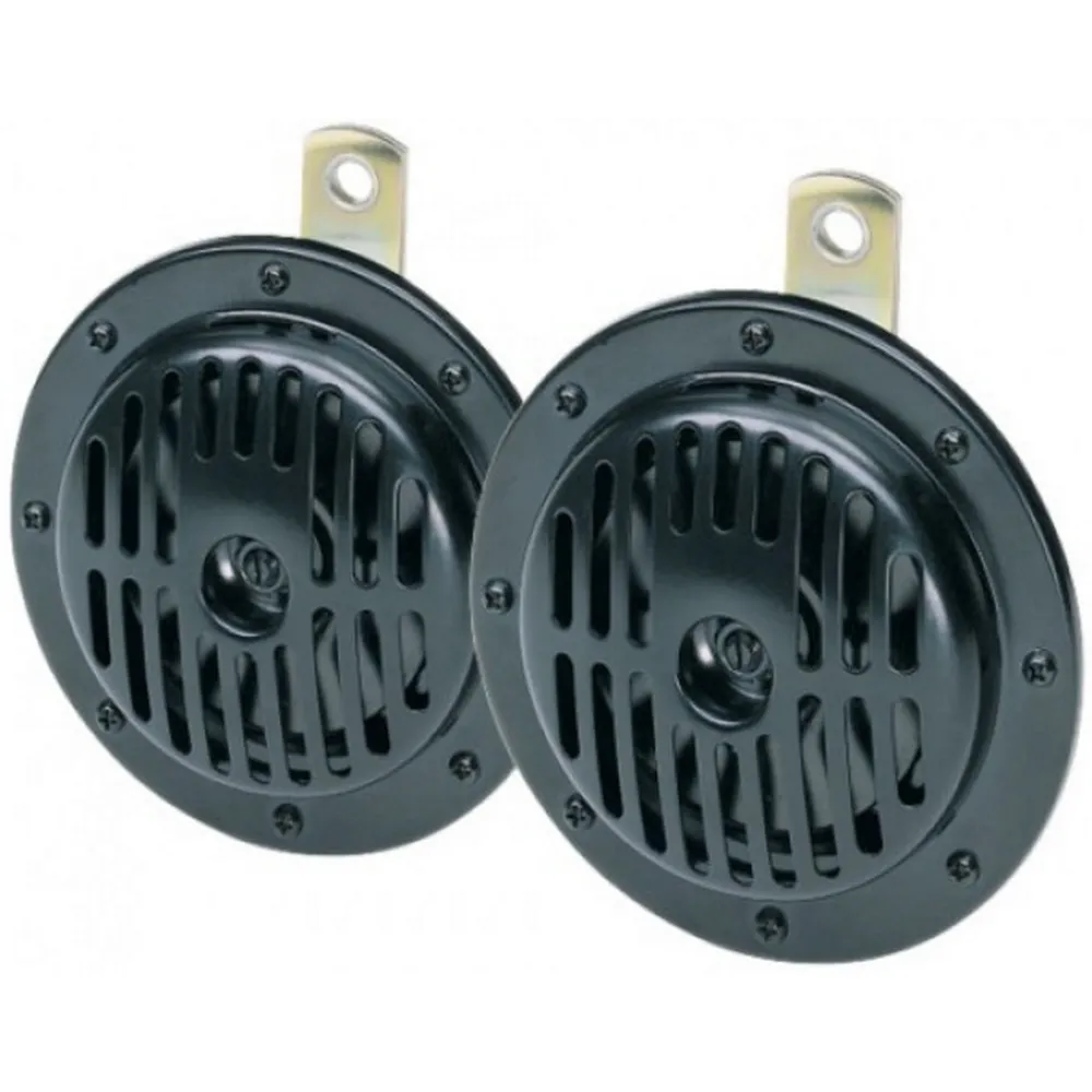 KORNA 12V SÜPER TON SET KORNA (310-380 hz) PERÇİNLİ