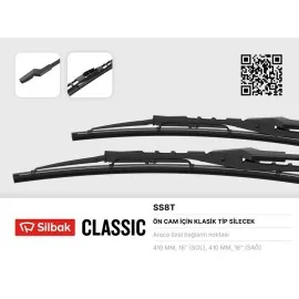 Silecek Süpürgesi Fiskiyeli Metal Tip 430 Mm İ (Renault 9, 11)