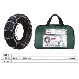 Patinaj Zinciri Minibüs Ve Kamyonet Serme 9.5X15 - 10 50 - 15 - 255X70X16 - 225X60X17