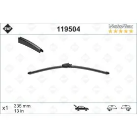 SİLGİ FLAT BLADE (X2) ARKA (VW POLO 09; 02 - , GOLF-V 10; 03 - (335)