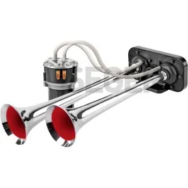 Komprosörlü İki Borulu Fala Fala Korna 24V