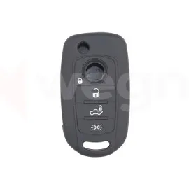Kontak Anahtar Kumanda Koruyucu Kilif Silikon Fiat Egea Cronos 500X Siyah