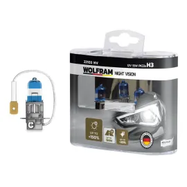 AMPUL 12V H3 55 PK22s NIGHT VISION 150 FAZLA 20 BEYAZ IŞIK