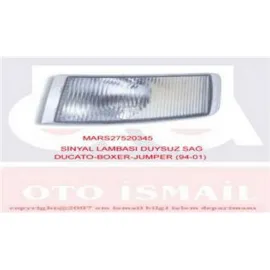 SİNYAL LAMBASI SAĞ DUYSUZ [ FIAT DUCATO , PEUGEOT BOXER , CITROEN JUMPER 1994-2001 ]