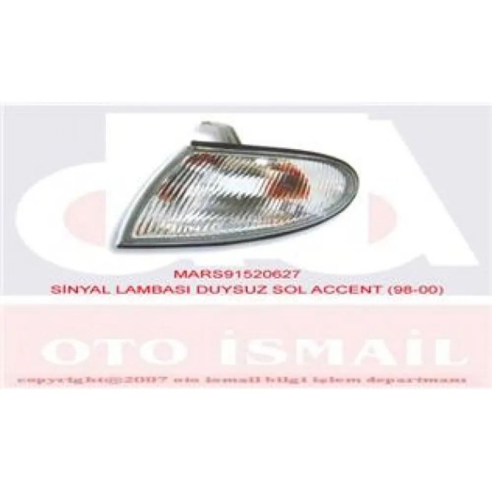 Sinyal Lambasi Sol Duysuz [ Hyundai Accent 1998-2000 ]