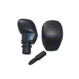 Vites Topuzu Spor Tip Siyah [ Peugeot 206-206+-207-208-301-307-308-407-2008-3008-5008-Partner Tepe-Citroen Berlingo Iii-Celysee-C3 Aircross-C4 Cactus ]