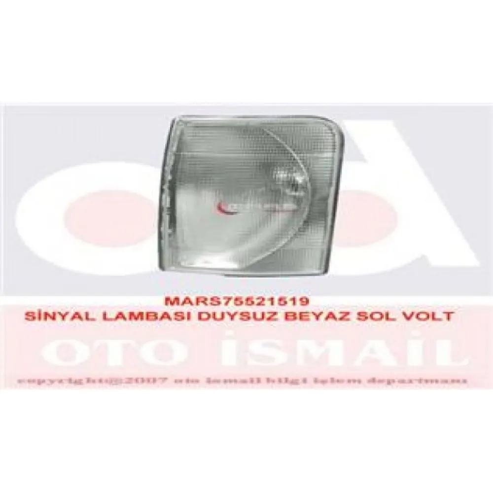 Sinyal Lambasi Sol Beyaz Duysuz [ Volkswagen Volt Lt35 2003-2006 ]