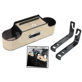 Araç İçi Koltuk Arkasi Organizeri Krem