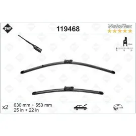 Swf Visioflex Flat Blade X2 630 550 Mm Vw Tiguan Ii