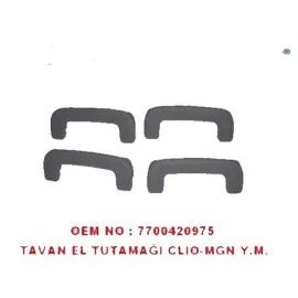 Tavan El Tutamaği Kolçak Clio Gri