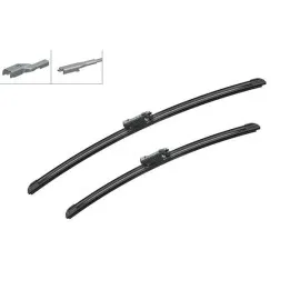 SİLECEK SÜPÜRGESİ SET ÖN MUZ TİPİ AEROTWIN 550/450MM BMW 1 114-116-118-120-125 İ 11-19, 114-116-118-120-125 D 11-19, 114-116-118-120-125 İ 11-, 114-116-118-120-125 D 11-