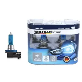 Ampul 12V H11 55 Pgj19-2 Sky Blue Beyaz Işik