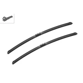Silecek Süpürgesi Set Ön Aerotwin 650/650Mm Mercedes-Benz E Serisi 200 Kompressor 02-08, E 230 07-08, E 240 02-08, E 280 05-08, E 320 02-08, E 350 05-08, E 500 02-08, E 63 Amg 06-08, E 200 Cdi  02-08,