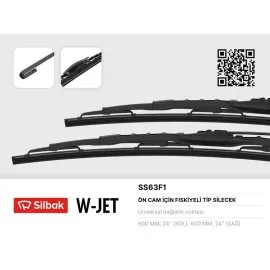 Silecek Süpürgesi Fiskiyeli Metal Tip 600 Mm