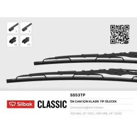 Silecek Süpürgesi Telli Tip 700-600 Mm Ford Transit V184-V347 (08/2000-09/2009) (25) Takim