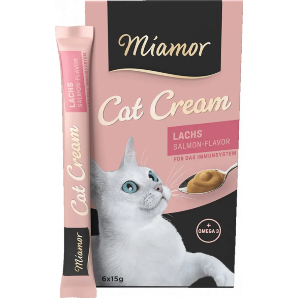 Miamor Cream Somonlu Kedi Ödülü 6X15 Gr