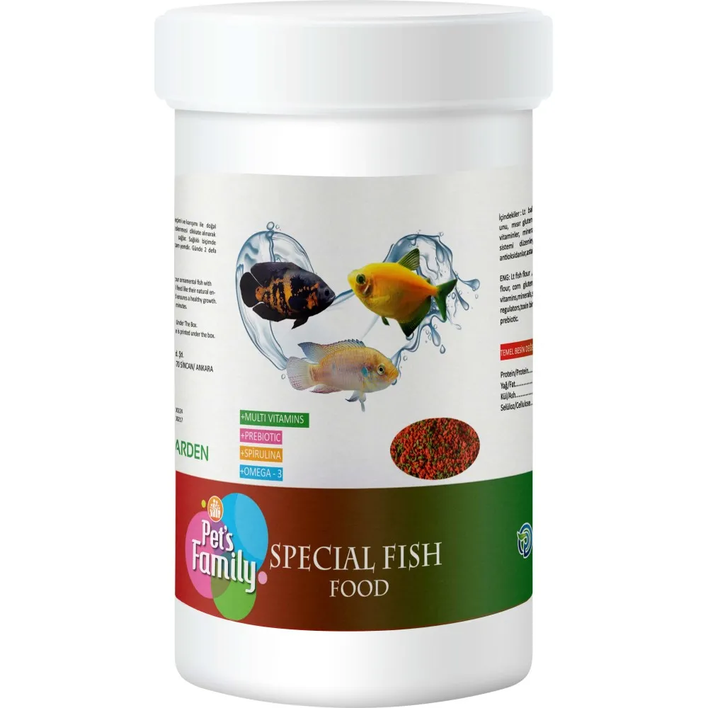 Pets Family Specıal Fısh Food 100Ml/45G