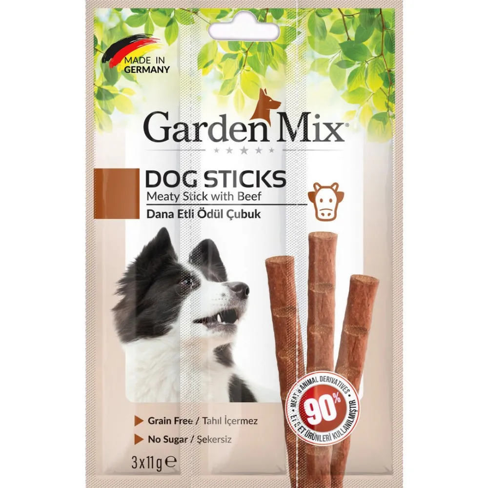 Gardenmix Dana Etli Köpek Stick Ödül 3*11G 20‘Li