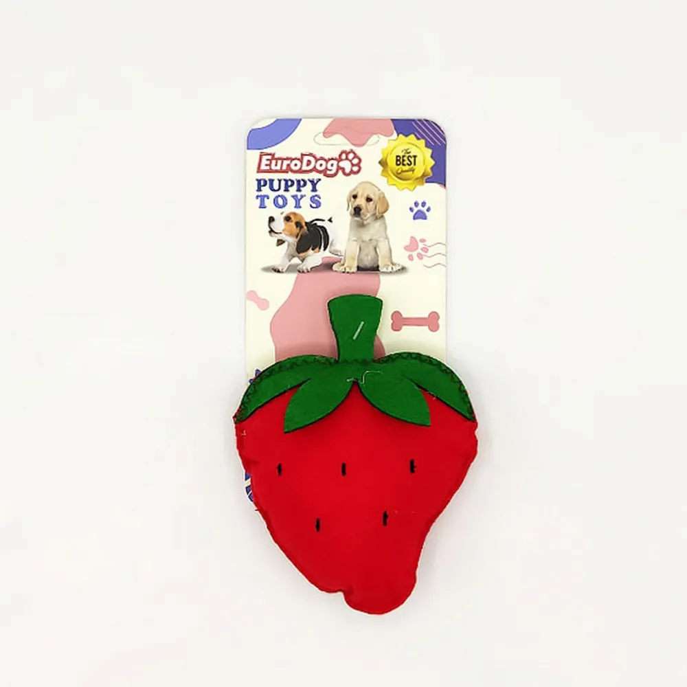 Eurodog Puppy Pet Toys Çilek