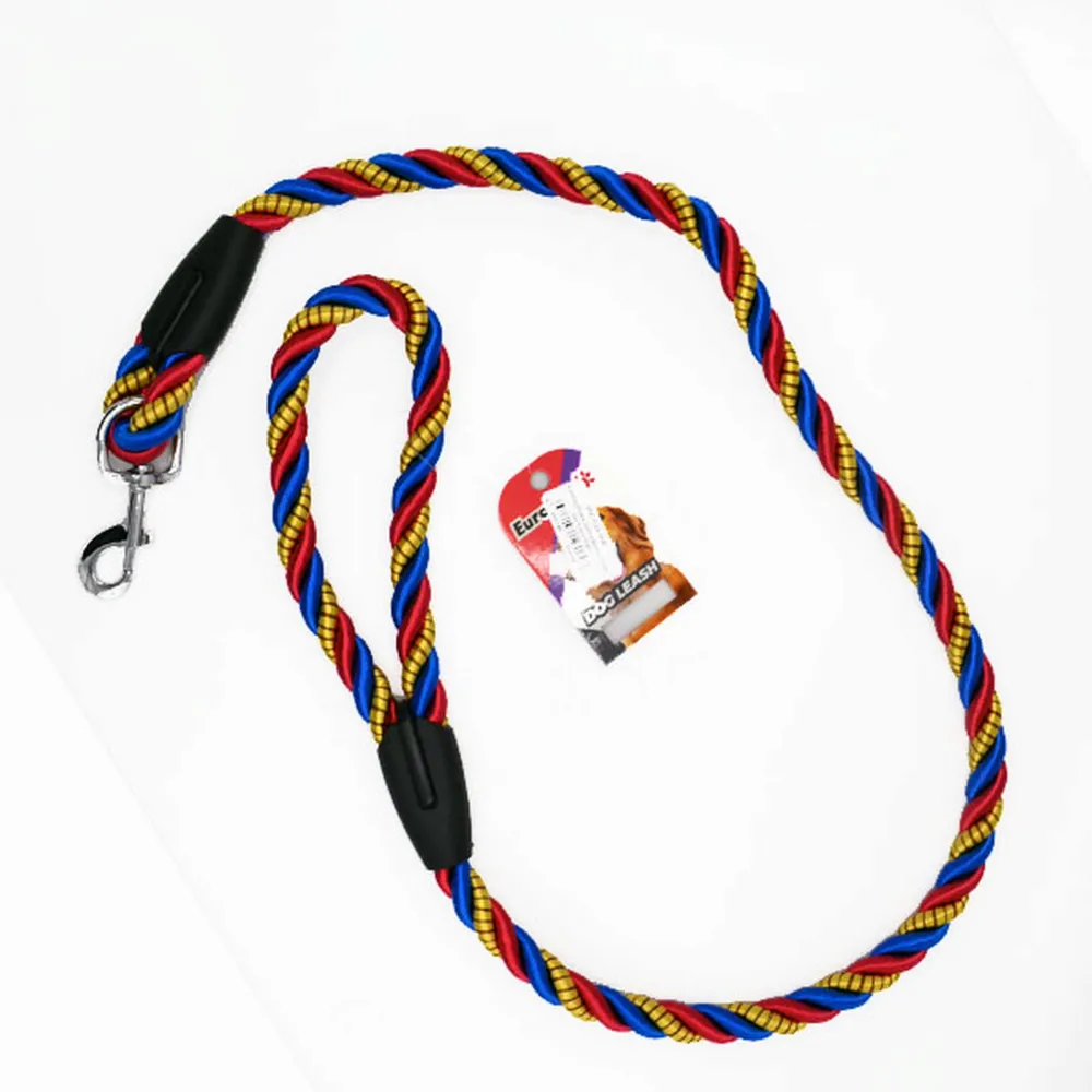 EuroDog Köpek Uzatma 18mmx120cm Sarı Kırmızı Mavi