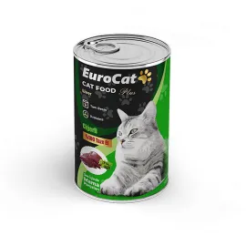 Eurocat Kedi Konservesi Ciğerli 415 Gr
