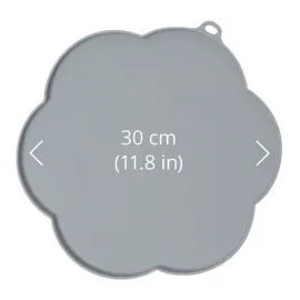 Catit Çiçek Şekilli Su Pınarı Altlığı Gri