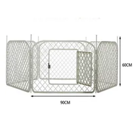Strong Plastik Köpek Oyun Bahçesi Çiti 6 Panel 90X60Cm