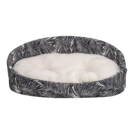 Pet Comfort Porto  Köpek Yatağı Siyah-Beyaz 70x55cm