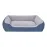 Pet Comfort Bravo Duo  Köpek Yatağı Mavi/Gri Peluş L 90x70cm