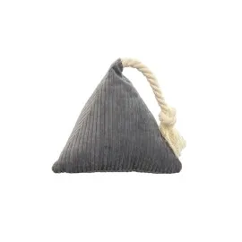 Pet Comfort İpli Prizma Köpek Oyuncağı Gri 17x30cm